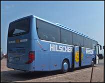 Setra 415 GT-HD von Hilscher-Reisen aus Deutschland im Stadthafen Sassnitz am 27.07.2013