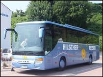 Setra 415 GT-HD von Hilscher-Reisen aus Deutschland im Stadthafen Sassnitz am 27.07.2013