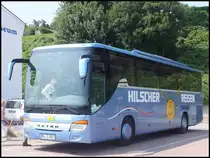 Setra 415 GT-HD von Hilscher-Reisen aus Deutschland im Stadthafen Sassnitz am 27.07.2013