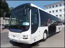 MAN Lion's Regio der BBW BusBetriebe Wismar im Stadthafen Sassnitz am 27.07.2013