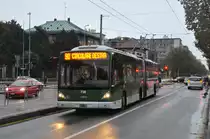 ATM, Milano. VanHool newAG300T (Nr.738) in Piazzale Tripoli. (10.11.2014)