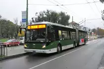 ATM, Milano. VanHool newAG300T (Nr.744) in Piazzale Tripoli. (10.11.2014)