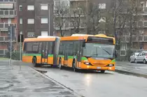 MoviBus, S.Vittore Olona. Scania OmniCity 18 (Nr.4722, ex ATINOM Magenta) in Molino Dorino M1. (12.11.2014)