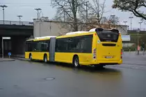 Scania Citywide der BVG mit dem Kennzeichen B-V 4436 auf der Linie X9 am Bahnhof Zoo. Aufgenommen am 19.11.2014.