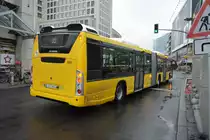 Scania Citywide der BVG mit dem Kennzeichen B-V 4434 auf der Linie X9 am Bahnhof Zoo. Aufgenommen am 19.11.2014.