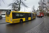 Scania Citywide der BVG mit dem Kennzeichen B-V 4428 auf der Linie M49 am Bahnhof Zoo. Aufgenommen am 19.11.2014.