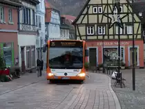 RNV Mercedes Benz Citaro C1 Facelift G 8181 am 21.11.14 in Neckargemünd 