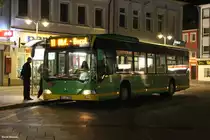 Ein Citaro I der Firma Kleinhenz am Schweinfurter Roßmarkt. (30.10.2014)