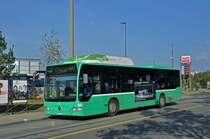 Mercedes Citaro 802 auf der Linie 31 bedient die Haltestelle Rankstrasse. Die Aufnahme stammt vom 26.10.2014.