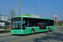 Mercedes Citaro 803 auf der Linie 31 bedient die Haltestelle Rankstrasse. Die Aufnahme stammt vom 26.10.2014.