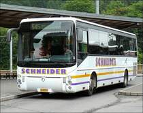 Irisbus des Busunternehmens Schneider aus Kehmen fotografiert am 07.06.08 am Bahnhof in Ettelbr�ck.