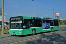 MAN Bus 823 auf der Linie 31 bedient die Haltestelle Rankstrasse. Die Aufnahme stammt vom 26.10.2014.