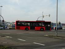 DB Rhein Neckar Bus Mercedes Benz Citaro K am 22.11.14 in Heidelberg Rohrbach Süd 