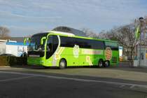 Ein MAN Lions Coach L von Mein Fernbus (Fa.Karsten Brust, Panketal) am Berliner ZOB, 23.11.14