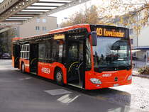 RBS - Mercedes Citaro Nr.6  BE  535306 unterwegs auf der Linie 40 bei der Haltestelle Papiermühle am 22.11.2014