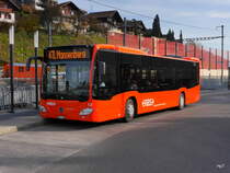 RBS - Mercedes Citaro Nr.12  BE  535312 unterwegs auf der Linie 47L bei der Haltestelle Boligen am 22.11.2014