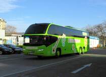 Ein Neoplan Cityliner C von Mein Fernbus (Fa.Wörlitz Tourist) am Berliner ZOB, 23.11.14