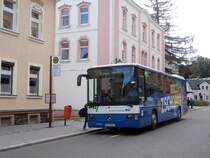 Mercedes-Benz Integro der Regionalverkehr Erzgebirge in Thalheim. (30.6.2014)