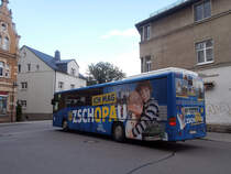 Mercedes-Benz Integro der Regionalverkehr Erzgebirge in Thalheim. (30.6.2014)