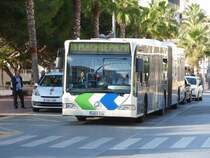 19.11.2014,MB-Citaro an der Platja de Palma auf Mallorca.