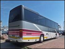 Dr�gm�ller-Volvo B12-600 von ReiseLeo aus Deutschland im Stadthafen Sassnitz am 05.08.2014