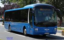 MAN ÜL 314 Lion's Regio vom Busunternehmen Lutz Koppermann aus Brüssow als Betriebsfahrt zum ZOB Prenzlau.