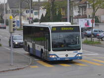 VBZ - Mercedes Citaro Nr.606  ZH 745606 unterwegs auf der Linie 89 in Zürich am 30.11.2014
