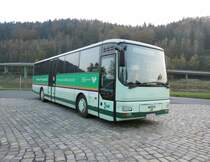 Ein MAN ÜL der OVPS am Bad Schandauer Busbahnhof, 29.10.14