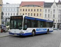 MB O 530, Wagen 516 der VGG auf Linie A nach Klingewalde, am Demianiplatz 30.10.14