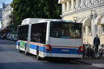 XKP 892 (MAN Lion's City CNG) in der Innenstadt von Västerås. Aufgenommen am 17.09.2014.