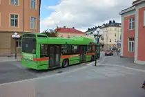 BJK 853 unterwegs am Bahnhof Eskilstuna am 17.09.2014. Aufgenommen wurde ein Volvo 7700 CNG.
