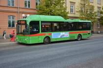 TFT 952 (Volvo 8500 CNG) am Bahnhof Eskilstuna am 17.09.2014.
