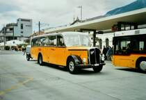 Capaul, Feldmeilen ZH 53'700 Saurer/R&J (ex P 23'067) am 24. Mai 2008 Chur, Bahnhof (Einweihung Bahnhof Chur)