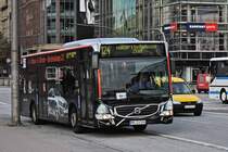 Dieser als Volvo verkleidete Mercedes Benz fuhr mir im September 2013 in Hamburg vor die Linse.