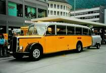 Capaul, Feldmeilen ZH 53'700 Saurer/R&J (ex P 23'067) am 24. Mai 2008 Chur, Bahnhof (Einweihung Bahnhof Chur)