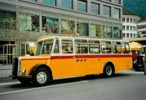 Biegger, Uster 10/GL 1490 Saurer/R&J (ex Sidler, Sempach) am 24. Mai 2008 Chur, Bahnhof (Einweihung Bahnhof Chur)