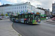 DFA 169 (Volvo 7700 CNG) Nybron/ Hamngatan in Eskilstuna am 17.09.2014. 