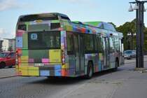 DFA 169 (Volvo 7700 CNG) Nybron/ Hamngatan in Eskilstuna am 17.09.2014. 