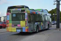 DFA 169 (Volvo 7700 CNG) Nybron/ Hamngatan in Eskilstuna am 17.09.2014. 