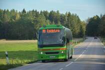 CFR 067 (Volvo 9700) wurde am 17.09.2014 auf dem Weg nach Eskilstuna aufgenommen.
