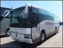 Mercedes O 404 von Schelle Reisen aus Deutschland im Stadthafen Sassnitz am 10.08.2013