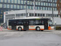 RBS - MAN Lion`s City  Nr.19  BE 666119 in Worblaufen beim RBS Bahnhof am 08.12.2014