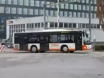 RBS - MAN Lion`s City  Nr.19  BE 666119 in Worblaufen beim RBS Bahnhof am 08.12.2014