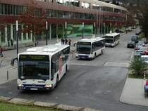 SWEG Mercedes Benz Citaro C1 am 12.12.14 in Neckargemünd 