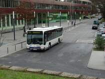 SWEG Mercedes Benz Citaro C1 am 12.12.14 in Neckargemünd auf der 748 