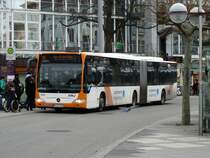 RNV Mercedes Benz Citaro C1 Facelift G 8186 am 12.12.14 auf der Linie 35 in Heidelberg
