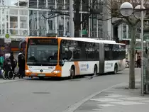 RNV Mercedes Benz Citaro C1 Facelift G 8186 am 12.12.14 auf der Linie 35 in Heidelberg