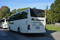 TZB 292 (Mercedes-Benz Tourismo). Aufgenommen am 18.09.2014 Stockholm Djurgårdsvägen.
