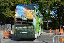 EFY 426 (Ayats) auf Stadtrundfahrt am 18.09.2014 Stockholm Djurgårdsvägen.
