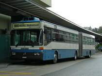 VZO, Grüningen. Mercedes-Benz O405G (Nr.190 'Knut', ex VBZ, Zürich) in Rüti ZH, Bahnhof. (27.3.2008)